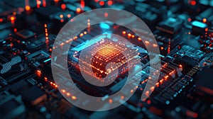 decoherence splitting quantum processor
