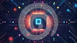 decoherence splitting quantum processor