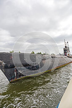 Decommissioned Abandoned Submarine