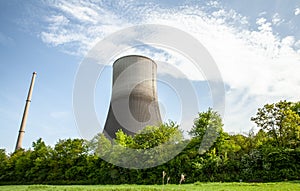 Decommissioned nuclear power plant Muelheim-Kaerlich Germany