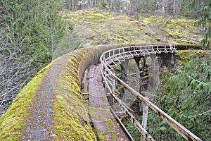 Decommissioned Sooke Flowline of Vancouver Island