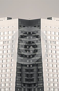 Deconstructivism style apartment tower PS altered