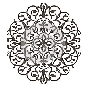 Decorative ornament, testure element.