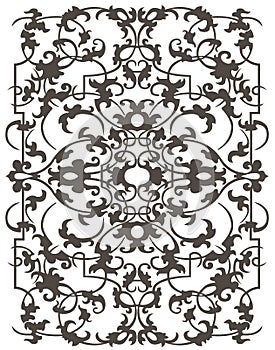 Decorative ornament, testure element.