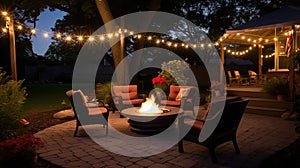 decor back yard fire pit