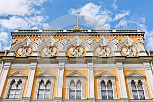 Decor of Grand Kremlin Palace in Moscow