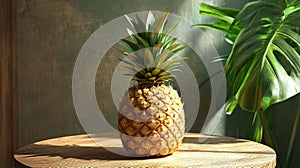 decor pineapple table