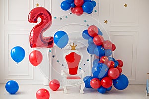 Decor for second birthday party