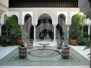 DecoraciÃÂ³n arabe, Marruecos