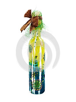 Decorated bottle