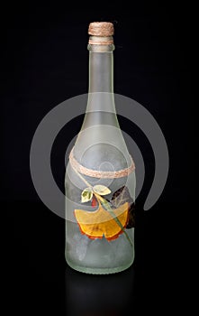Decorated bottle