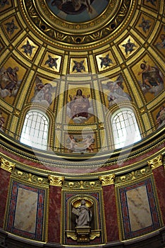 Decorated ceiling