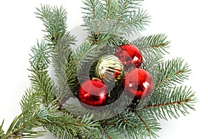 Decorated Christmas Bough #3