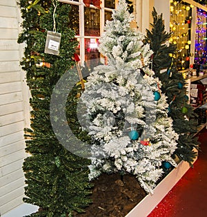 Decorated christmas trees for sale