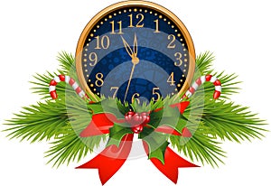 Decorated Clock (New Years Eve)