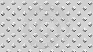 Decorated gray metal surface. Metal rivets pattern. Abstract steel background