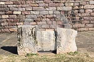 Decorated and Inscribed Railings of Sanchi Stupa