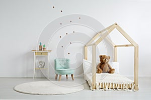 Decorated kid`s room