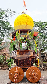 Decorated Rath For Yatra, Channagiri Fort, Devanagare, Karnataka