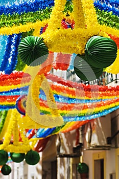 Decorated street