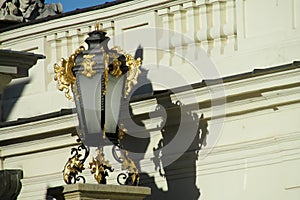 Decorated street light