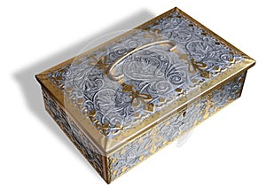 Decorated treasury box