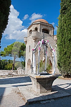 Decorated well at Ialyssos Church