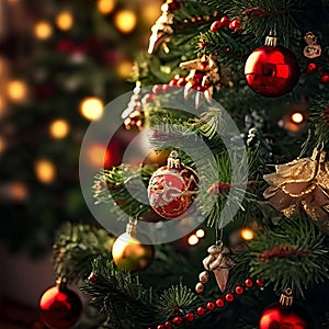 decorating the christmas tree k uhd very detailed high qualit