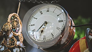 Decorating With Hanging Antique Clock