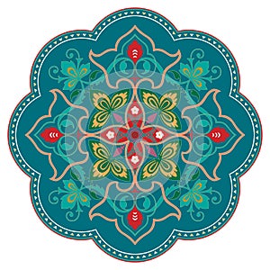 Decoration abstract ornament illustration of mandala