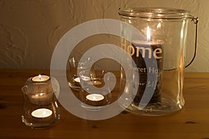 Decoration and candlellight