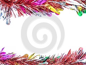 Decoration for celebration on white background