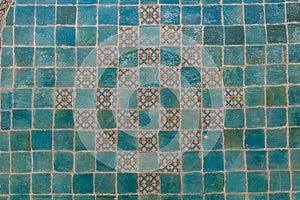 Decoration detail of Jameh also Seyyed or Sultani Mosque in Zanjan, Ir