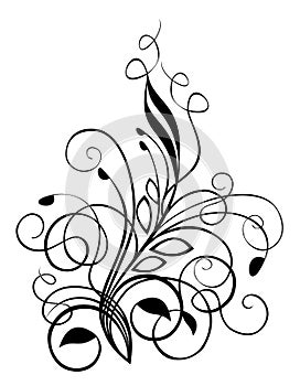 Decoration element vector