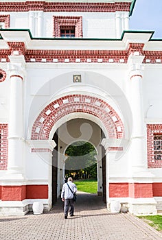 The decoration of the front of the palace gate, Kolomenskoye