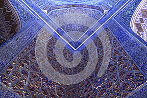 Decoration of Guri Amir mausoleum