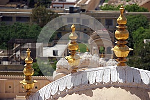 Decoration of Hawa Mahal palace, Jaipur, India