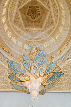 Decoration of the Sheikh Zayed Grand Mosque