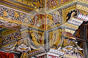 Decoration of Temple of Sacred Tooth Relic