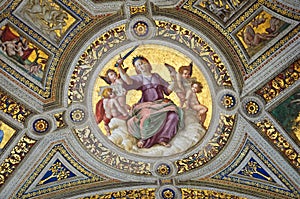 Decoration in Vatican museum