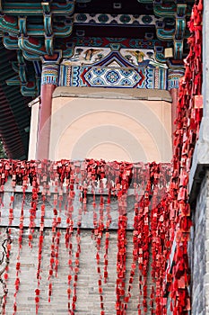 Decoration of Xiangshan Temple on East Hill