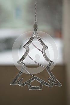 Decorational tree shaped lamp