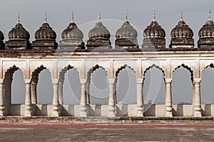 Decorations at Bara Imambara complex in Lucknow, Uttar Pradesh state, Ind