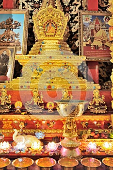 Decorations in the temple