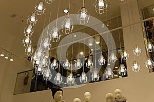 Decorations of  the ways in modena