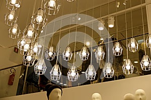 Decorations of  the ways in modena