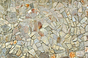 Decorativ Mosaic Stone Wall