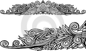 Decorative Arrowhead Border