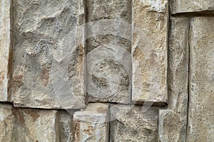 Decorative artificial stone wall texture