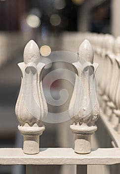 Decorative bannister edging photo